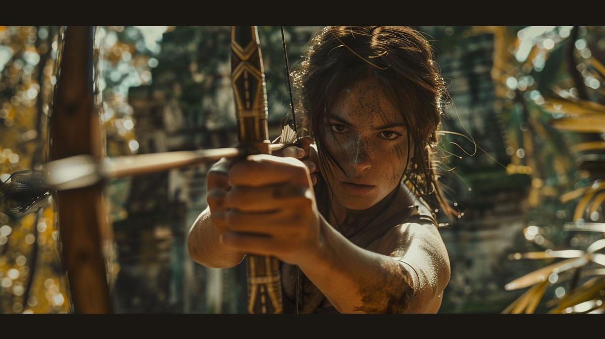  Image {https://unegma.digital} intro video series #1.
Tomb Raider has had a big impact on our work, and we love how the character has changed over the years from a Raider to someone eager to learn and understand.